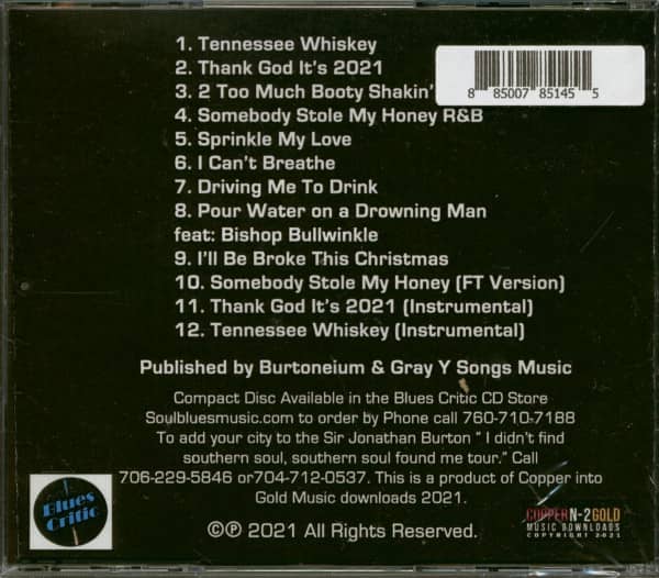 Tennesse Whiskey (CD)