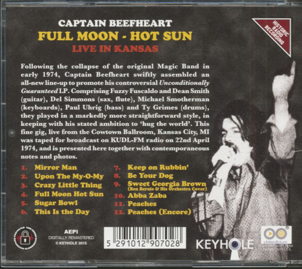 Full Moon-Hot Sun - Live In Kansas (CD)