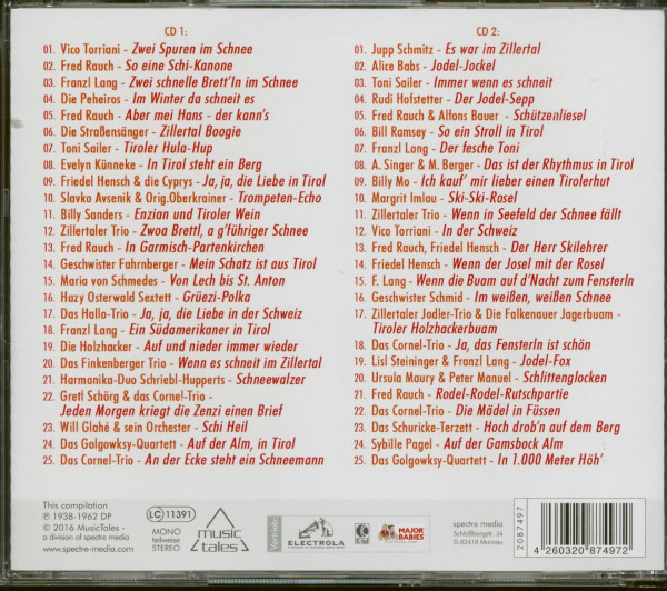 Opa's Après Ski Hits - Die Hütten-Klassiker 1938-1962 (2-CD)