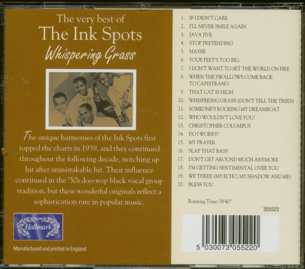 The Very Best of The Ink Spots (CD)