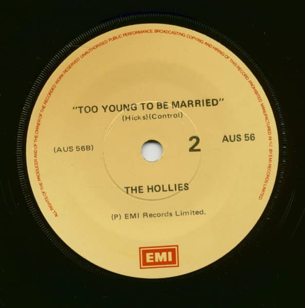 I've Been A Bad Bad Boy - Too Young To Be Married (7inch, 45rpm, SC)