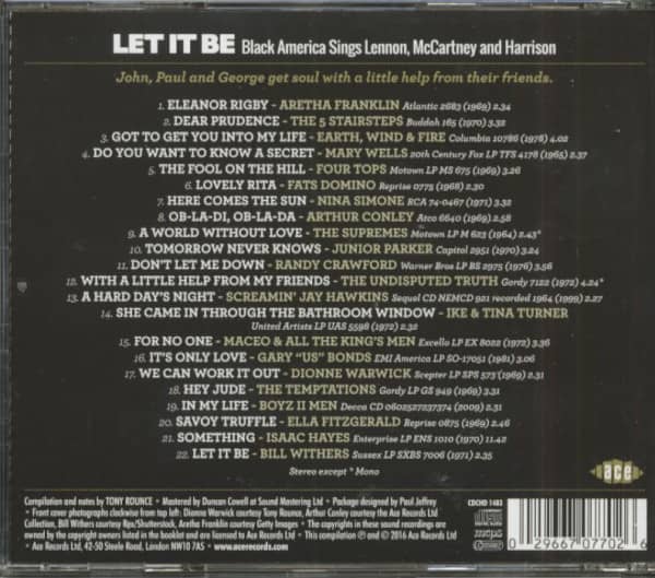 Let It Be - Black America Sings Lennon, McCartney & Harrison (CD)