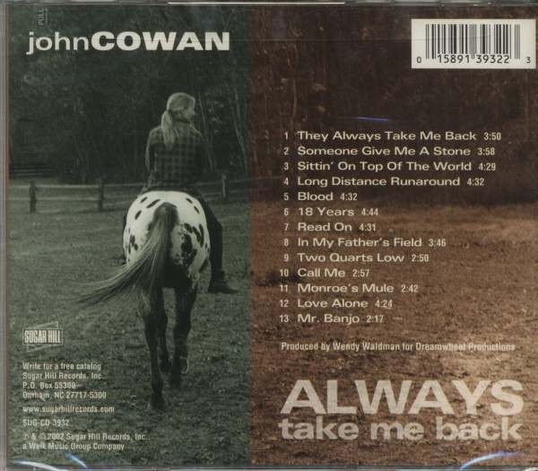 Always Take Me Back (CD)