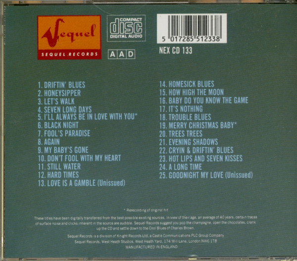 Hard Times & Cool Blues (CD)