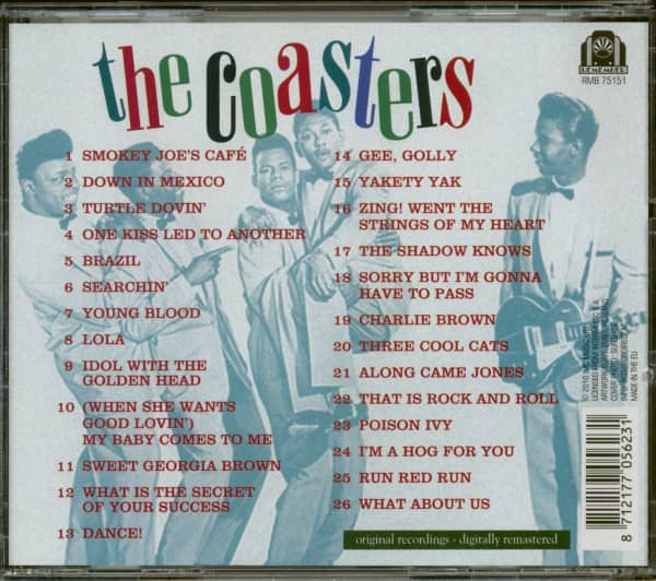 Rollin' With The Coasters (CD)