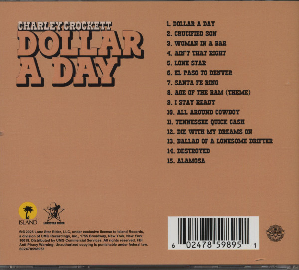 Dollar A Day (CD)