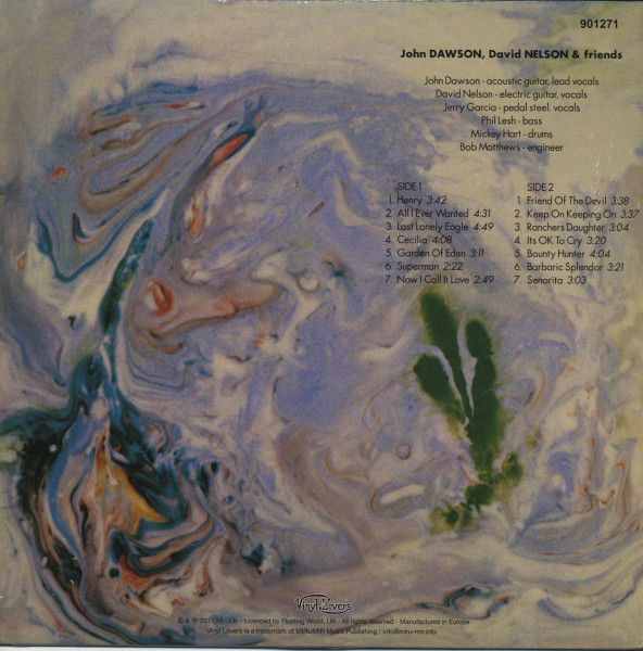 Dawson, Nelson & Friends (LP, 180g Vinyl)