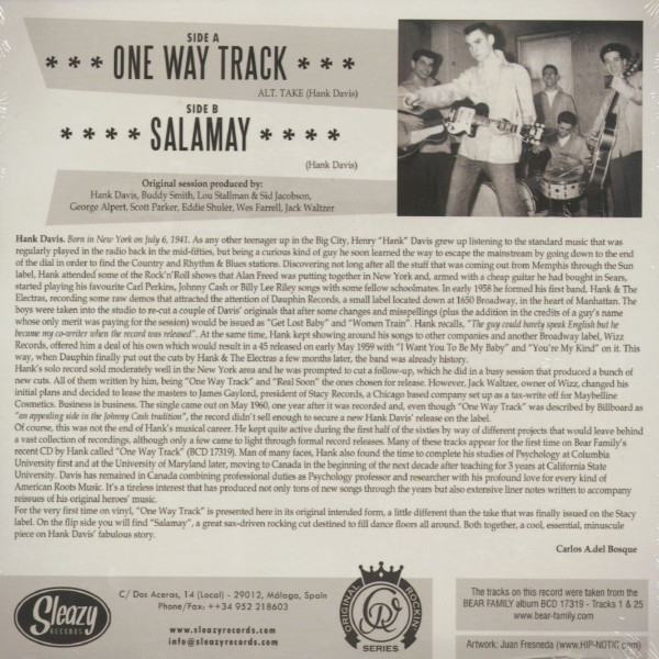 One Way Track - Salamay (7inch, 45rpm, PS)