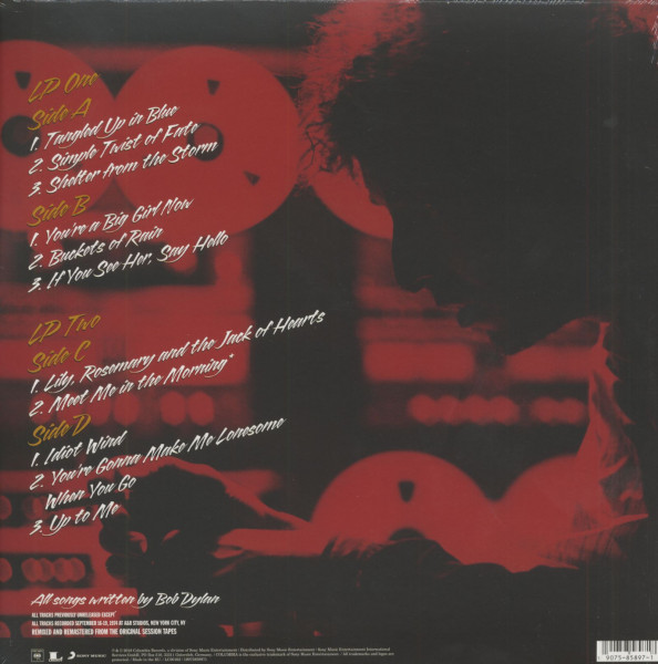 More Blood, More Tracks - The Bootleg Series Vol.14 (2-LP, 180g Vinyl & Download)