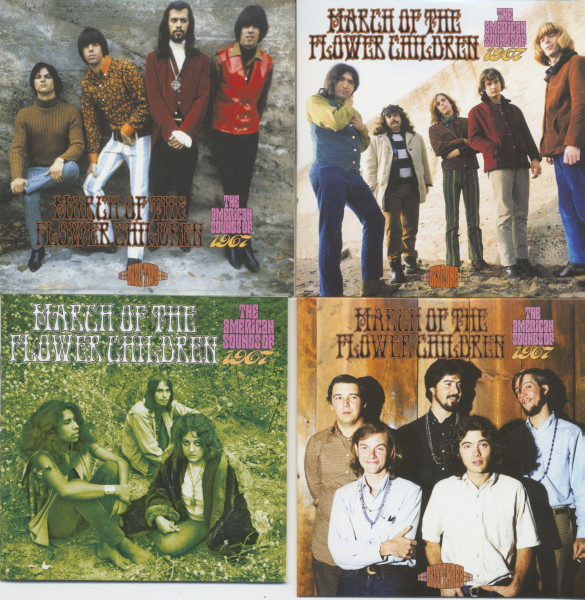 March Of The Flower Children - The American Sounds Of 1967 (3-CD)
