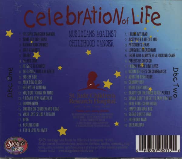 Celebration Of Life - Musicians Against Childhood Cancer (2-CD)