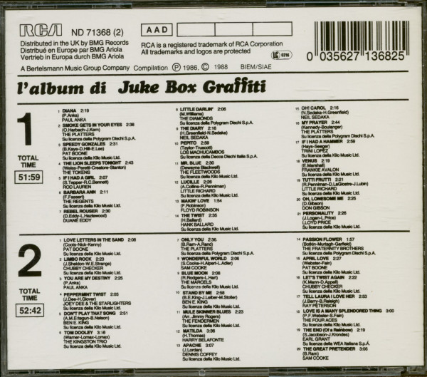 L'Album Di Juke-Box Graffiti (2-CD)