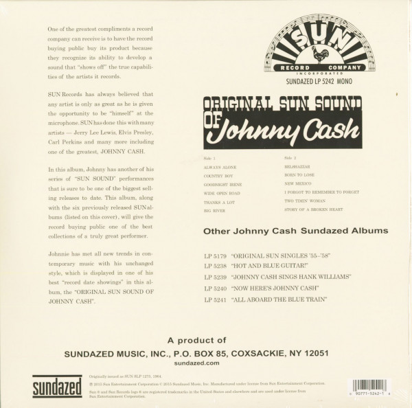 The Original Sun Sound of Johnny Cash