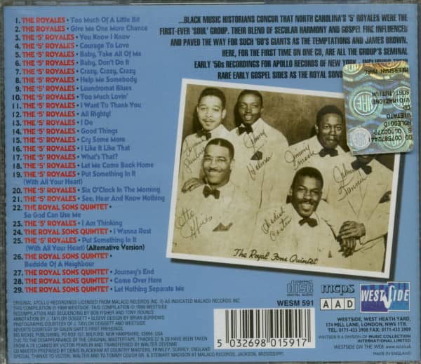 All Righty ! - The Apollo Recordings 1951-55 (CD)