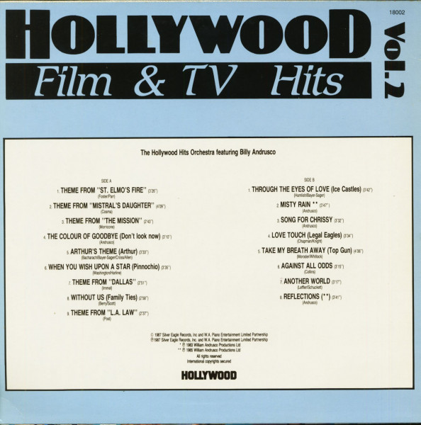 Hollywood Film & TV Hits Vol. 2 (LP)