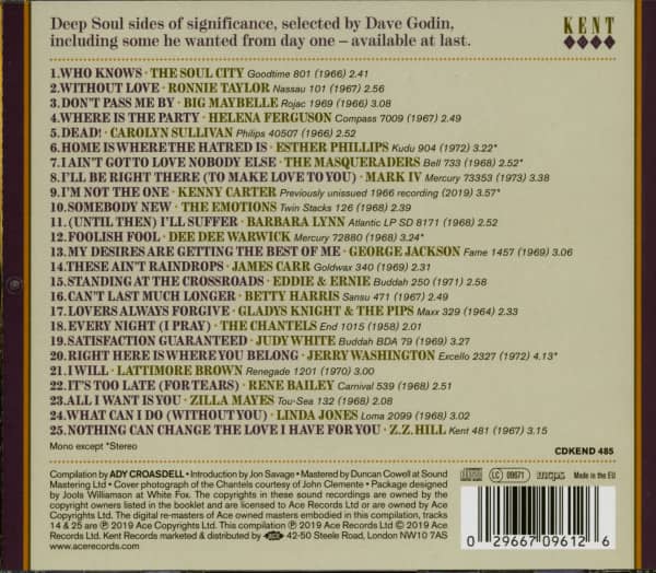 Dave Godin's Deep Soul Treasures Vol.5 (CD)