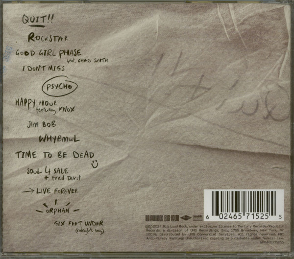 Quit!! (CD)