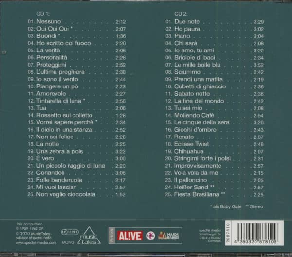 Tintarella Di Luna - 50 Große Erfolge (2-CD)