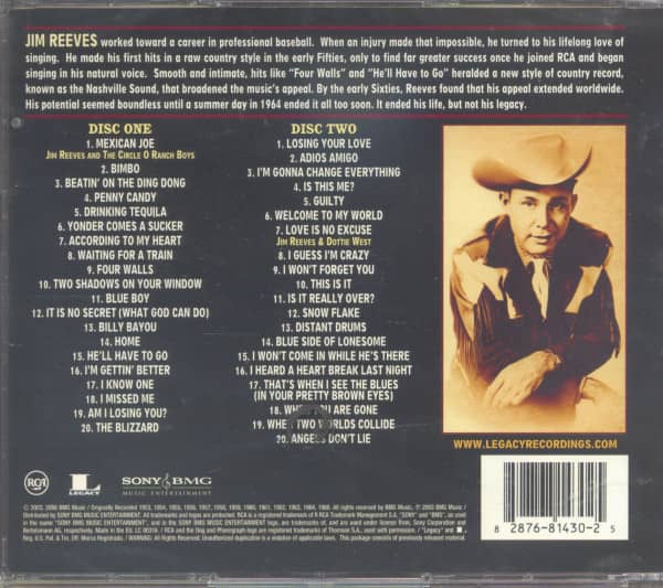 The Essential Jim Reeves (2-CD)