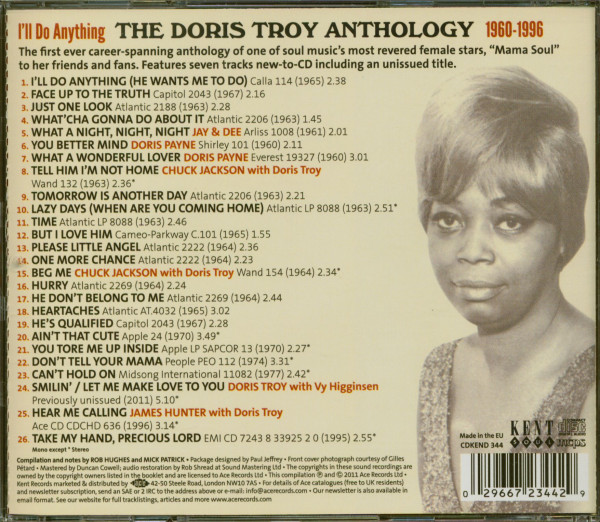 I'll Do Anything - Anthology 1960-96 (CD)