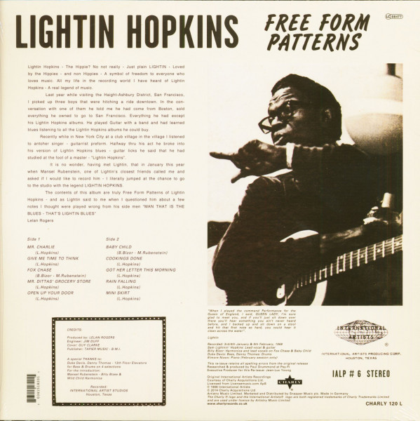 Free Form Patterns (180g Vinyl)