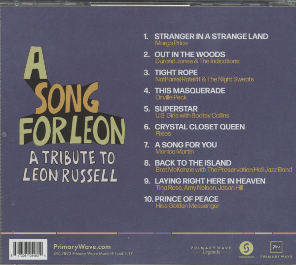 A Song For Leon - A Tribute To Leon Russell (CD)