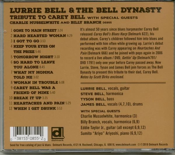 Tribute To Carey Bell (CD)