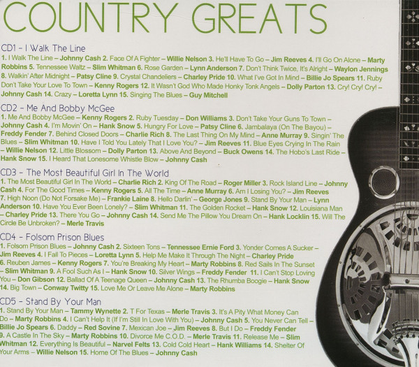 Country Greats (5-CD)
