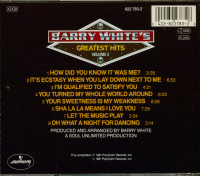 Preview: Barry White's Greatest Hits Vol. 2 (CD) Preview: Barry White's Greatest Hits Vol. 2 (CD)