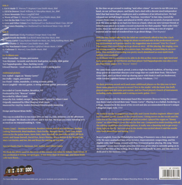 ...and other crimes (LP, Colored Vinyl, Ltd.)