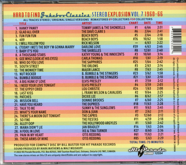 Stereo Explosion Vol.7 1960-66 (CD)