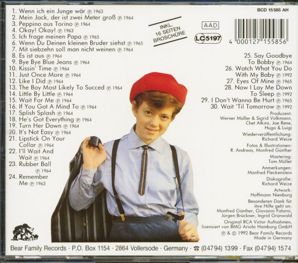 Wenn ich ein Junge wär (CD)