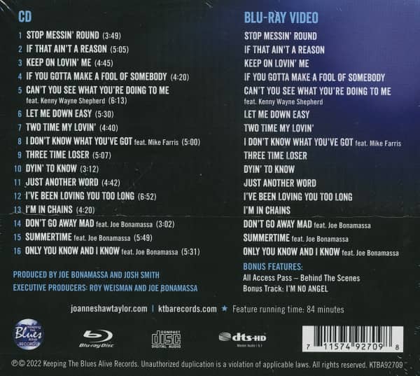 Blues From The Heart - Live (CD & Blu-Ray Disc)