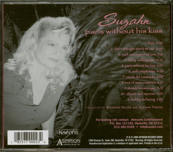 Paris Without His Kiss (CD)
