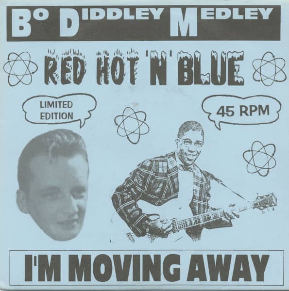 Bo Diddley Medley b-w I'm Moving Away 7inch, 45rpm, PS, SC Bo Diddley Medley b-w I'm Moving Away 7inch, 45rpm, PS, SC
