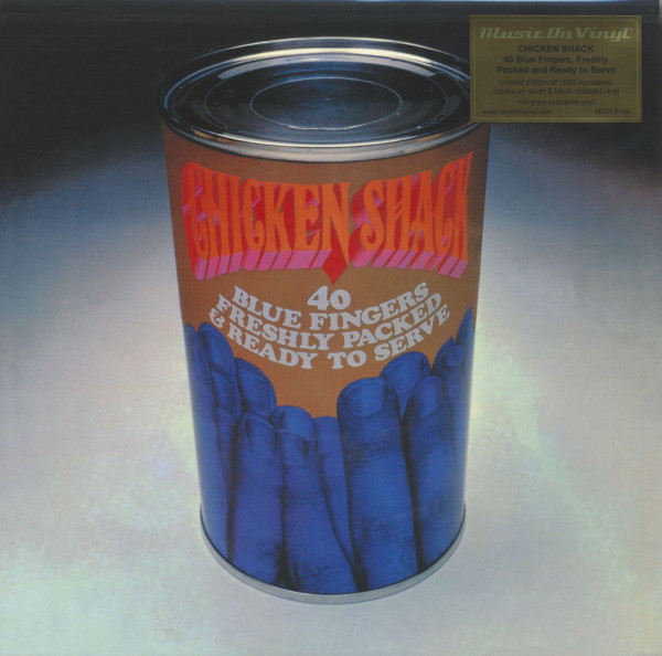 40 Blue Fingers, Freshly Packed And Ready To Serve (LP, 180g colored Vinyl) 40 Blue Fingers, Freshly Packed And Ready To Serve (LP, 180g colored Vinyl)