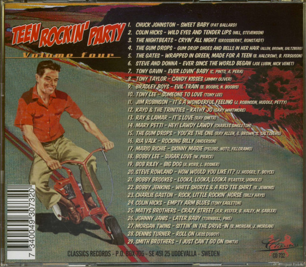 Teen Rockin' Party Vol.4 (CD