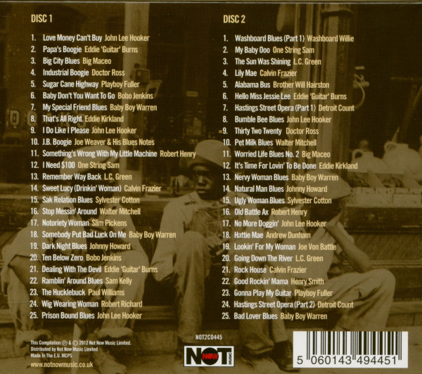 Essential Detroit Blues (2-CD)