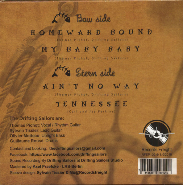 Homeward Bound (7inch, EP, 45rpm, PS)
