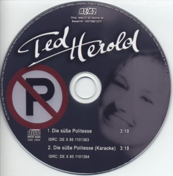 Die süße Politesse CD-Single