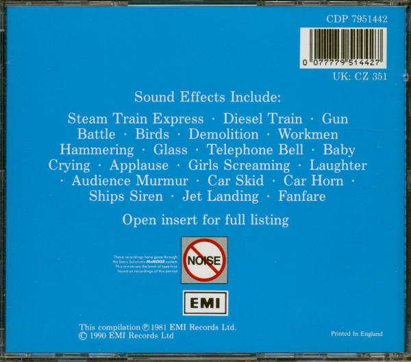 Spectacular Sound Effects - Volume Two (CD)