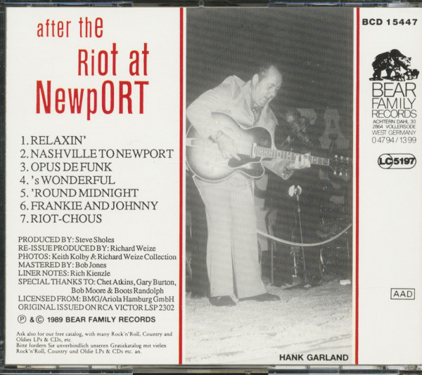After The Riot At Newport (CD)