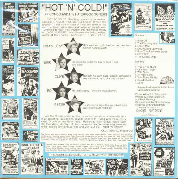 Hot 'N' Cold (LP)