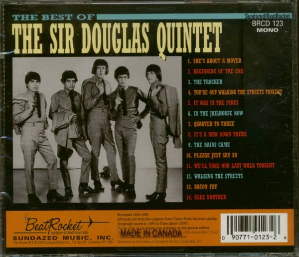 The Best Of The Sir Douglas Quintet (CD)
