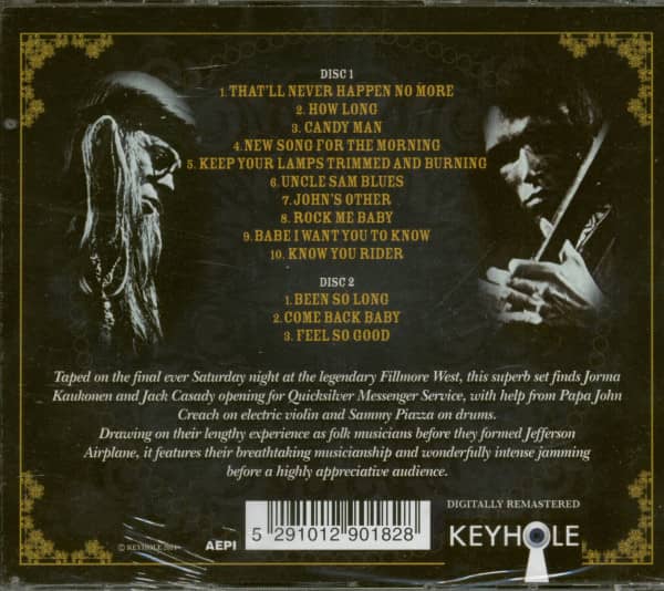 Live At The Fillmore West 3rd July 1971 (2-CD)