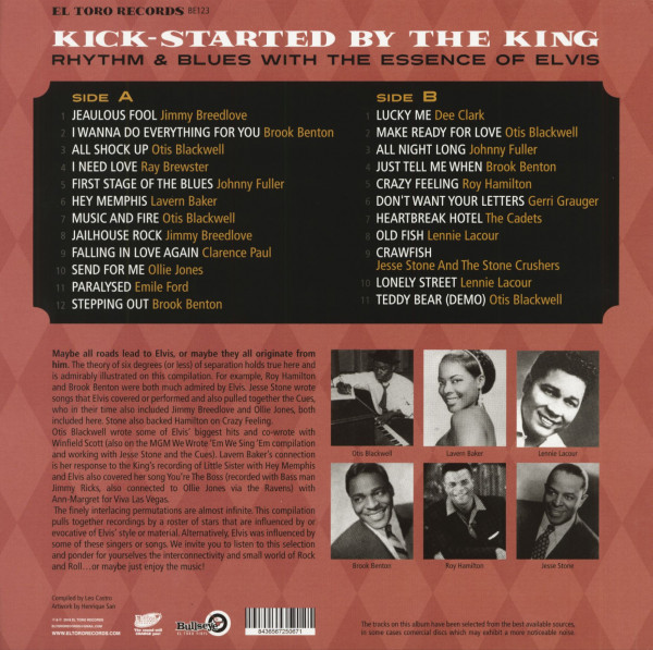 Kick-Started By The King - R&B With The Essence Of Elvis (LP)