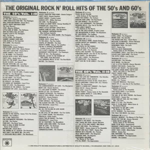 The Original Rock N' Roll Hits Of The 50's Vol.4 (LP)