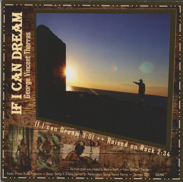 George V. Therras Sings Elvis Presley's If I Can Dream (7inch, 45rpm + CD)