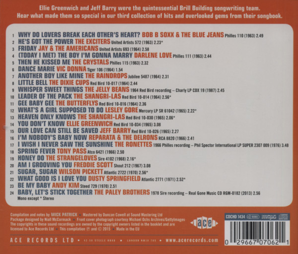 Sweet Things - From the Ellie Greenwich And Jeff Barry Songbook