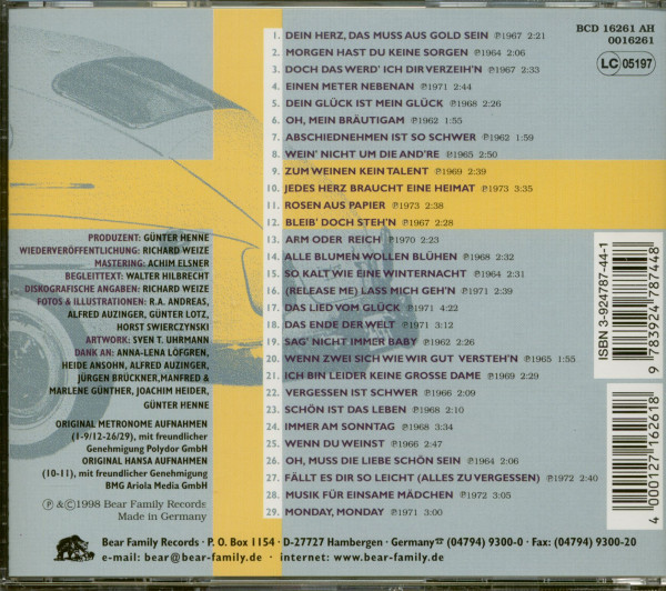 Dein Herz, das muss aus Gold sein (CD)